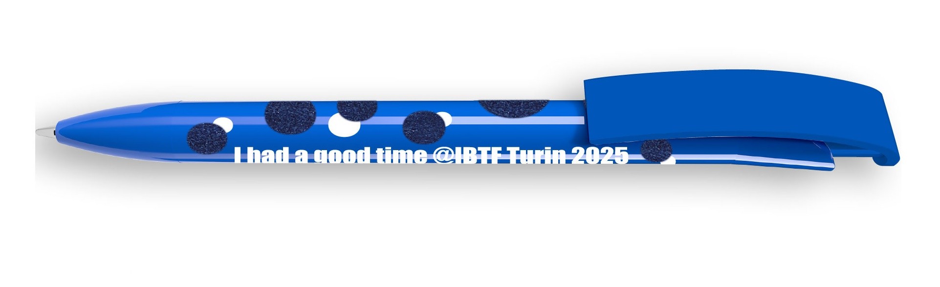Stylo souvenir I HAD A GOOD TIME @IBTF TURIN 2025